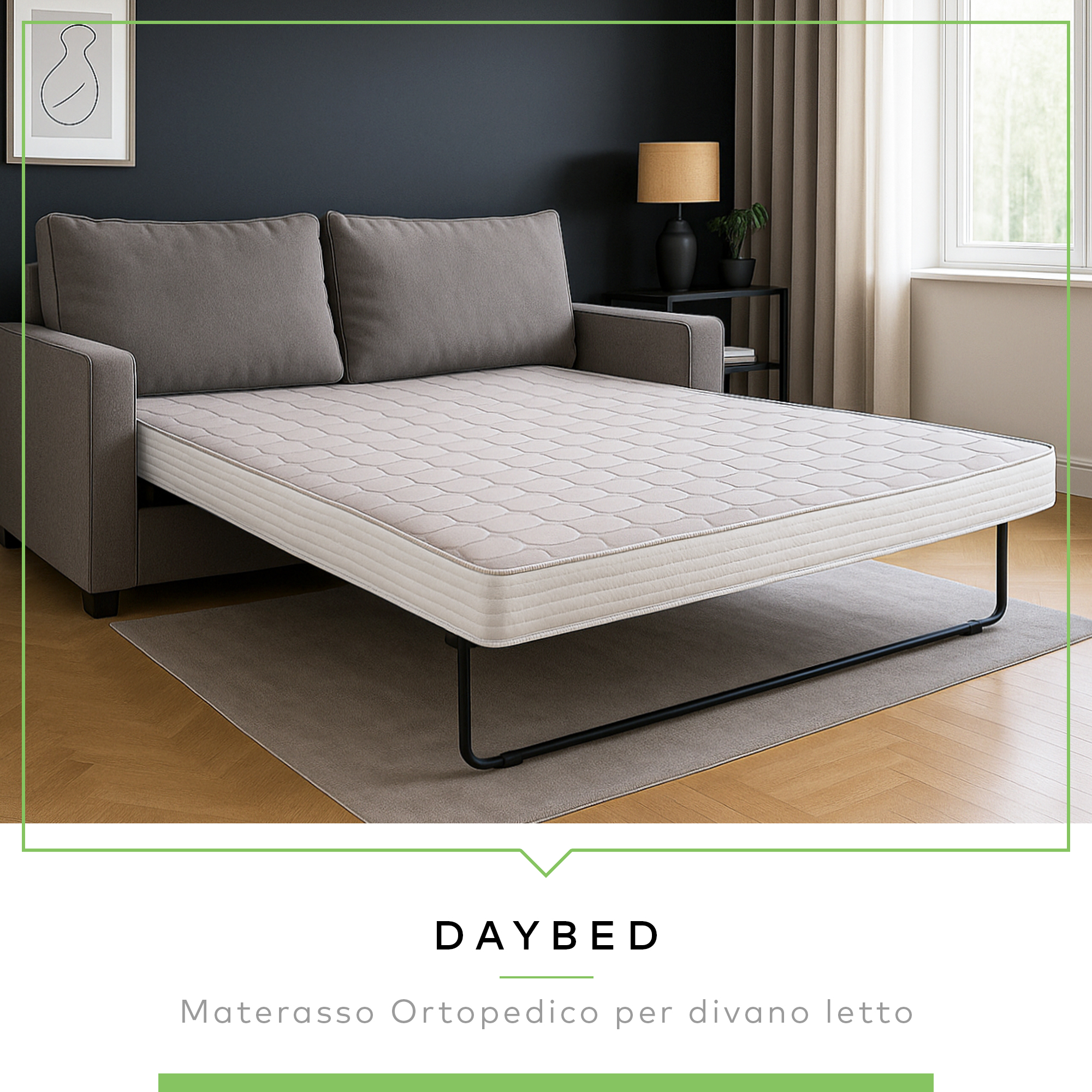 Materasso per divano letto alto 14 cm DAYBED - 1