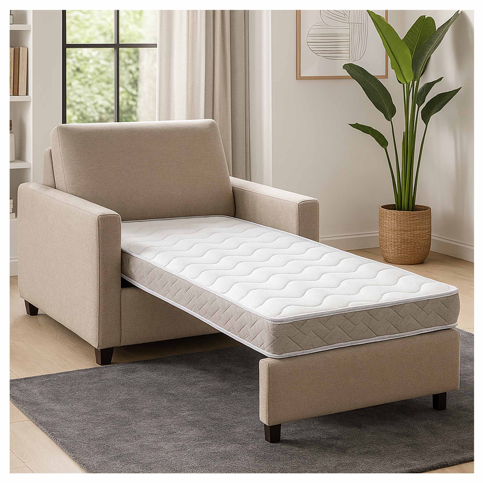 Materasso per divano letto alto 12 o 14 cm DAYBED - 4