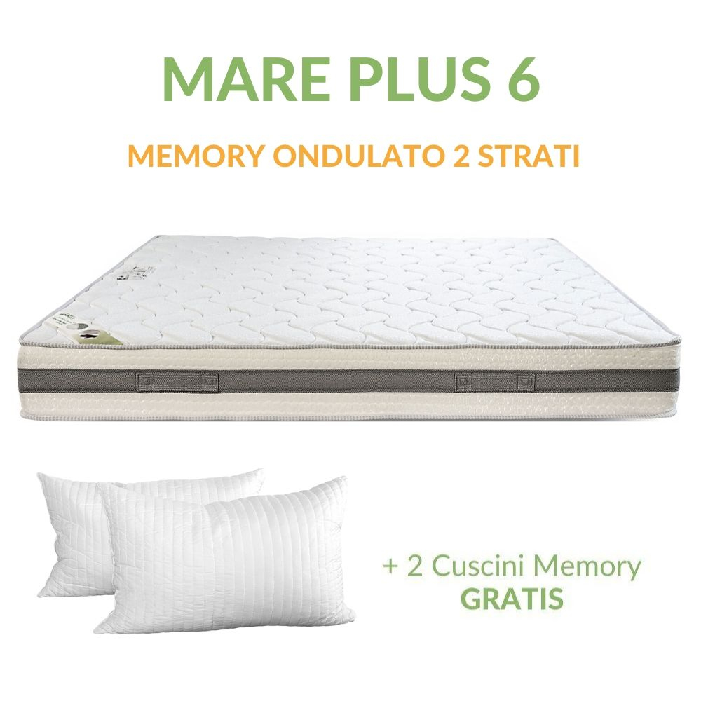 Materasso memory foam MARE PLUS 6 CM - 4