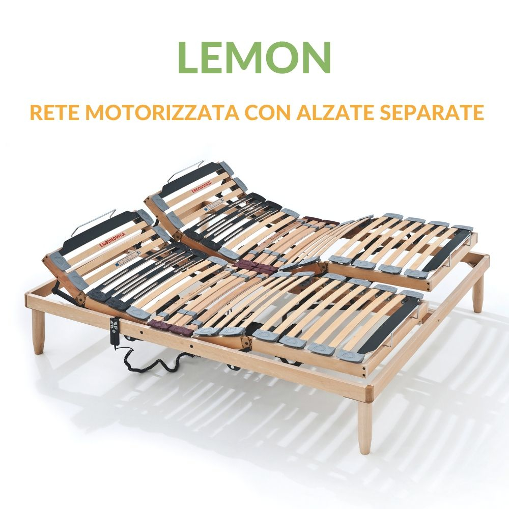 Rete Legno Motorizzata LEMON ELETTRICA ALZATE SEPARATE - 0