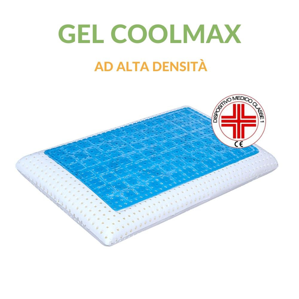 Cuscini Gel Memory tessuto Coolmax - 0