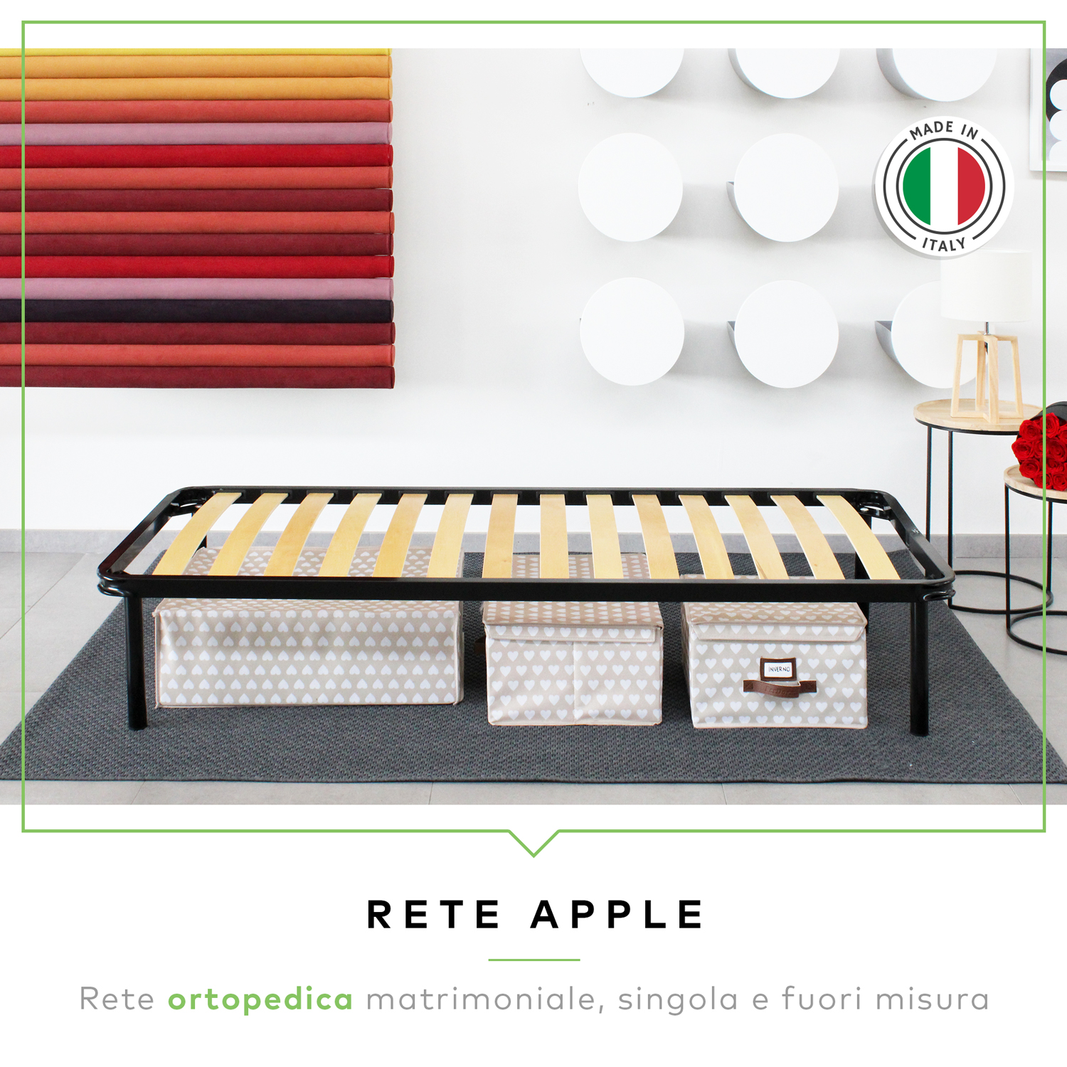 Rete Letto a Doghe in Legno APPLE - 5 Rete Letto a Doghe in Legno APPLE - 5
