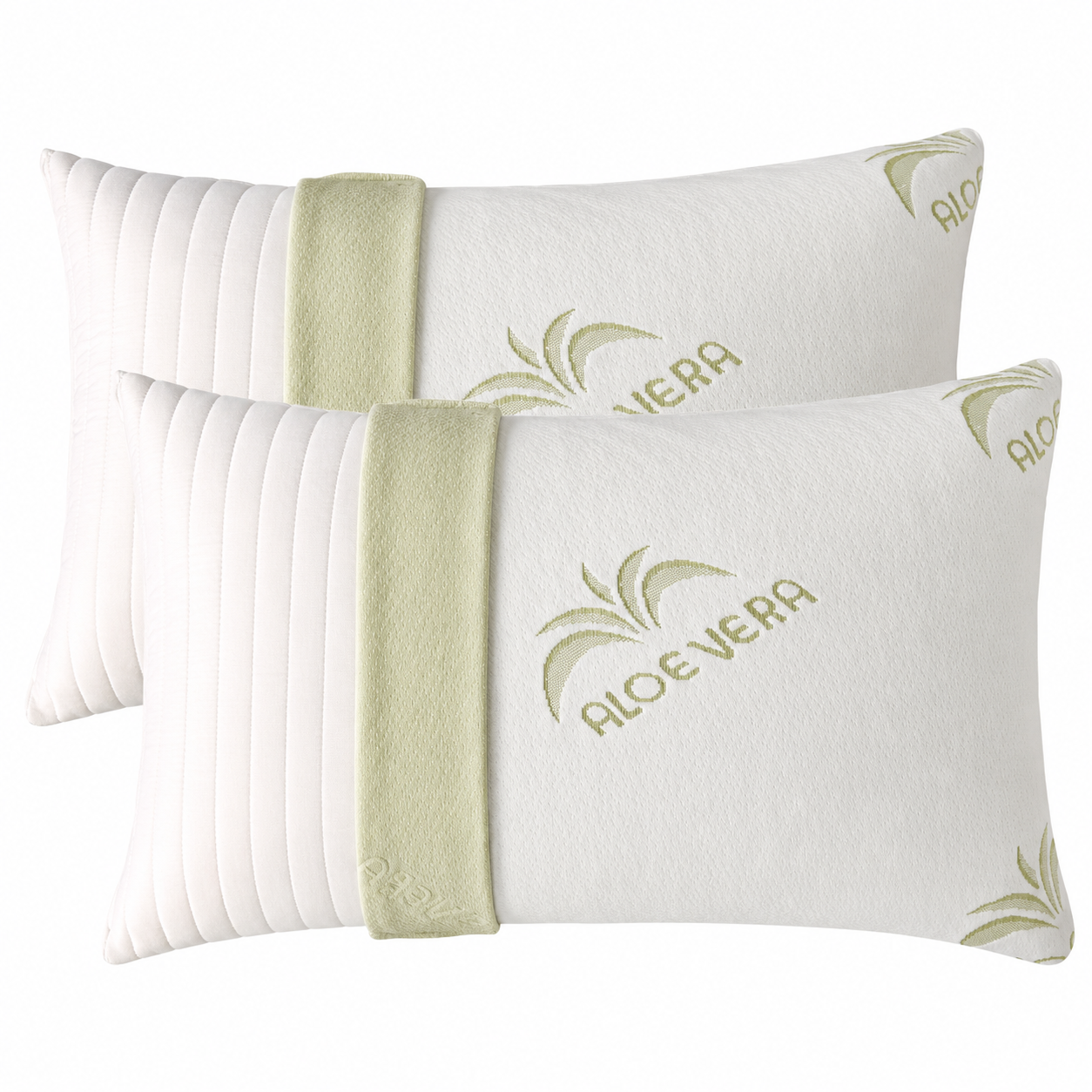 Cuscini fiocco memory Aloe vera - 0