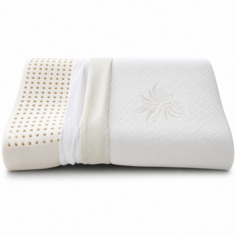 Cuscino Cervicale ONDA Memory tessuto ALOE VERA