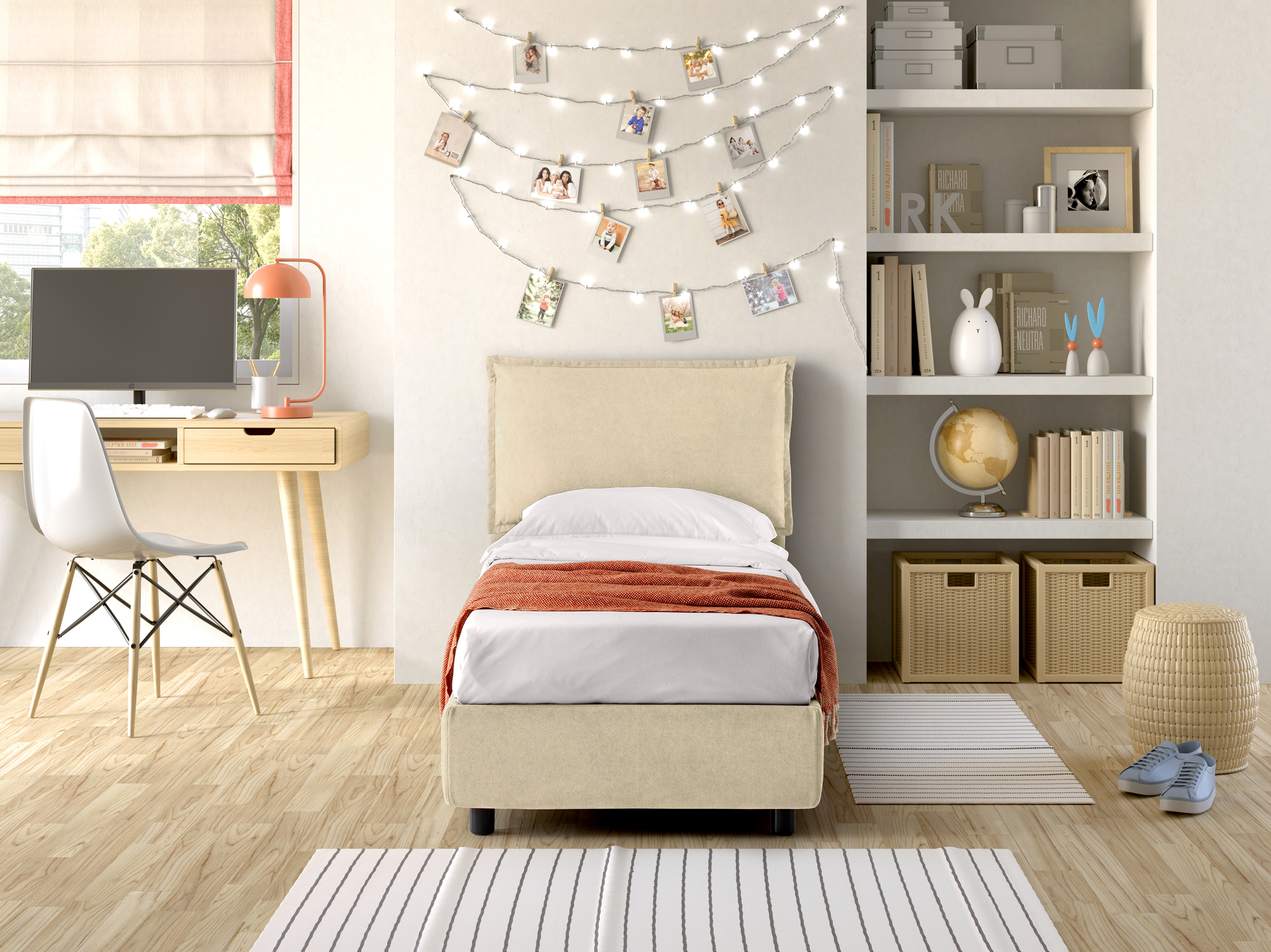 Letto Singolo Contenitore ARLES - 0 Letto Singolo Contenitore ARLES - 0