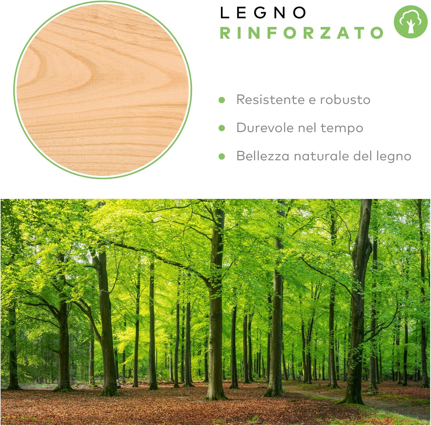 Rete Letto a Doghe in Legno APPLE - 6 Rete Letto a Doghe in Legno APPLE - 6
