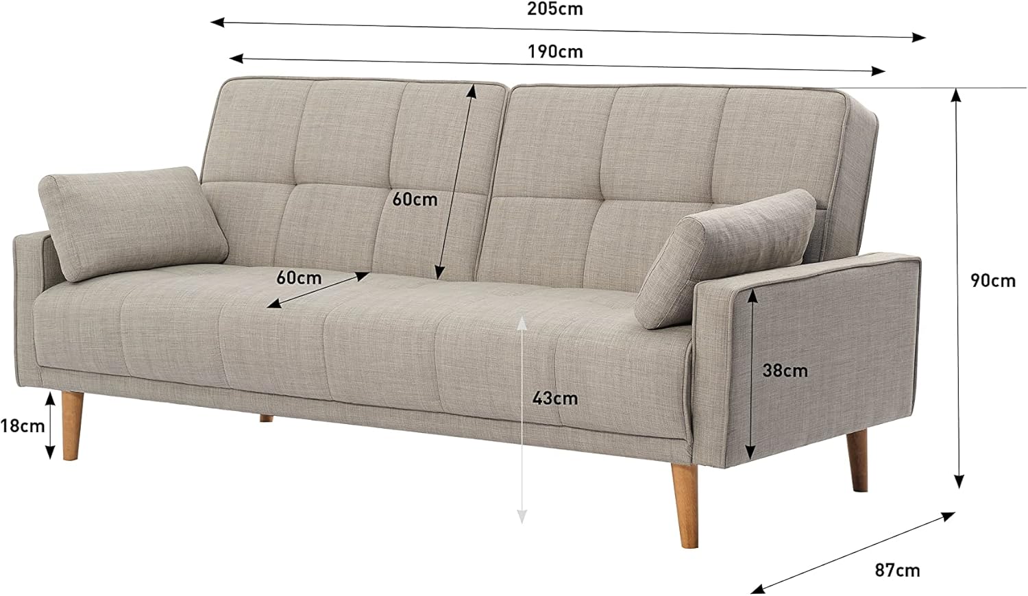Divano Letto AMELIE - 4