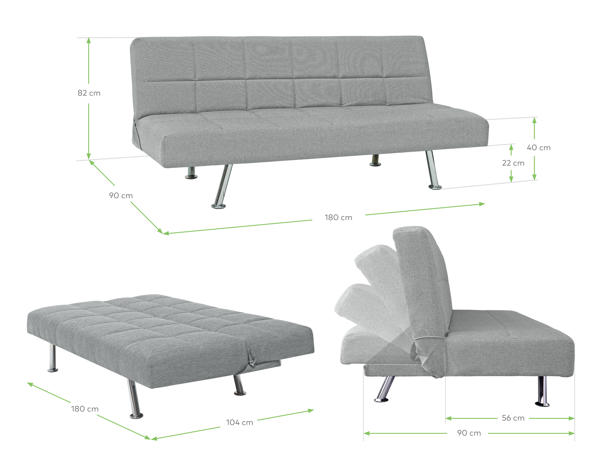 Divano letto BRIGITTE - 6