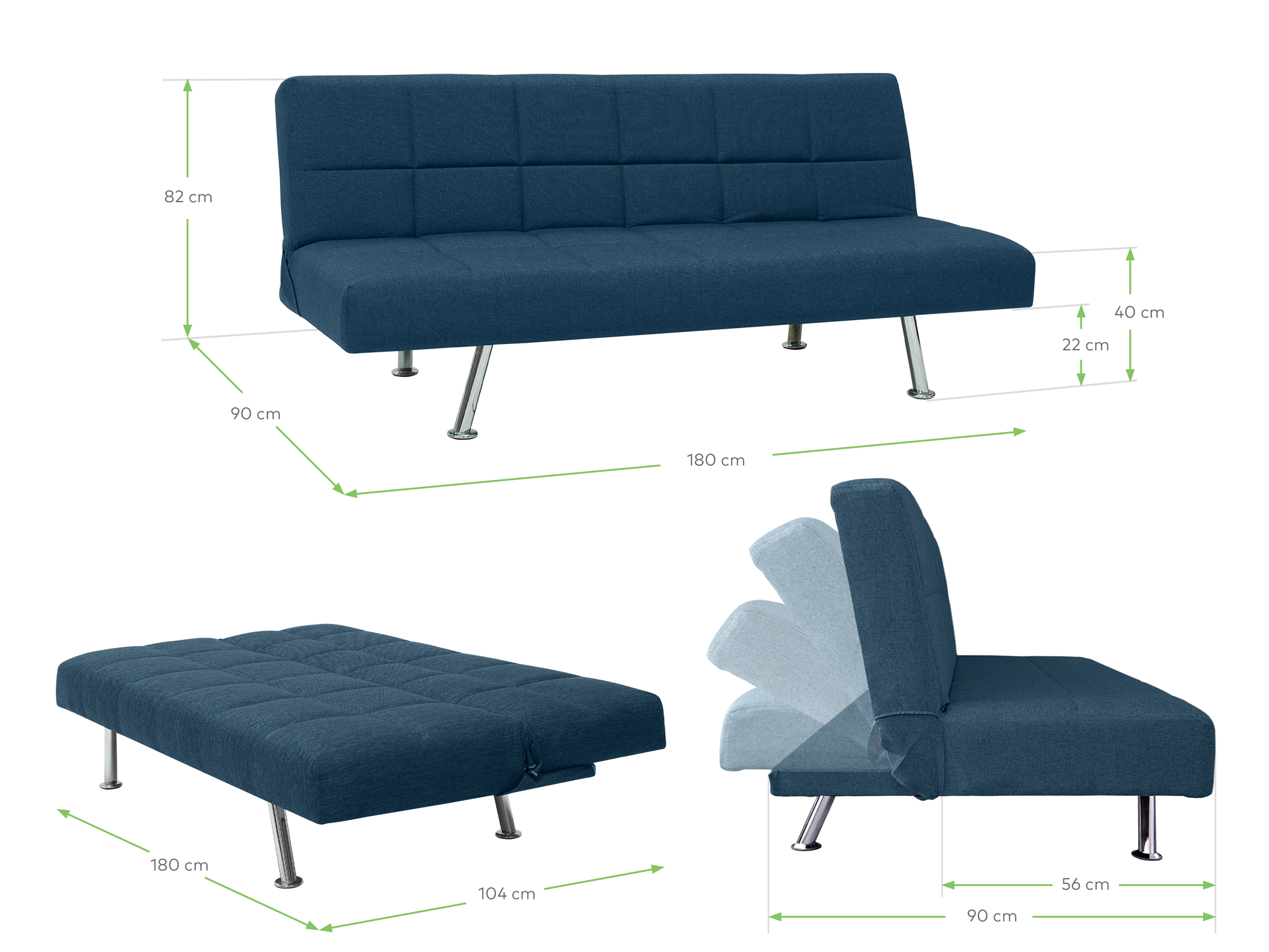 Divano letto BRIGITTE - 1