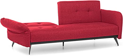 Divano Letto 3 posti con schienale modello Alette - 4