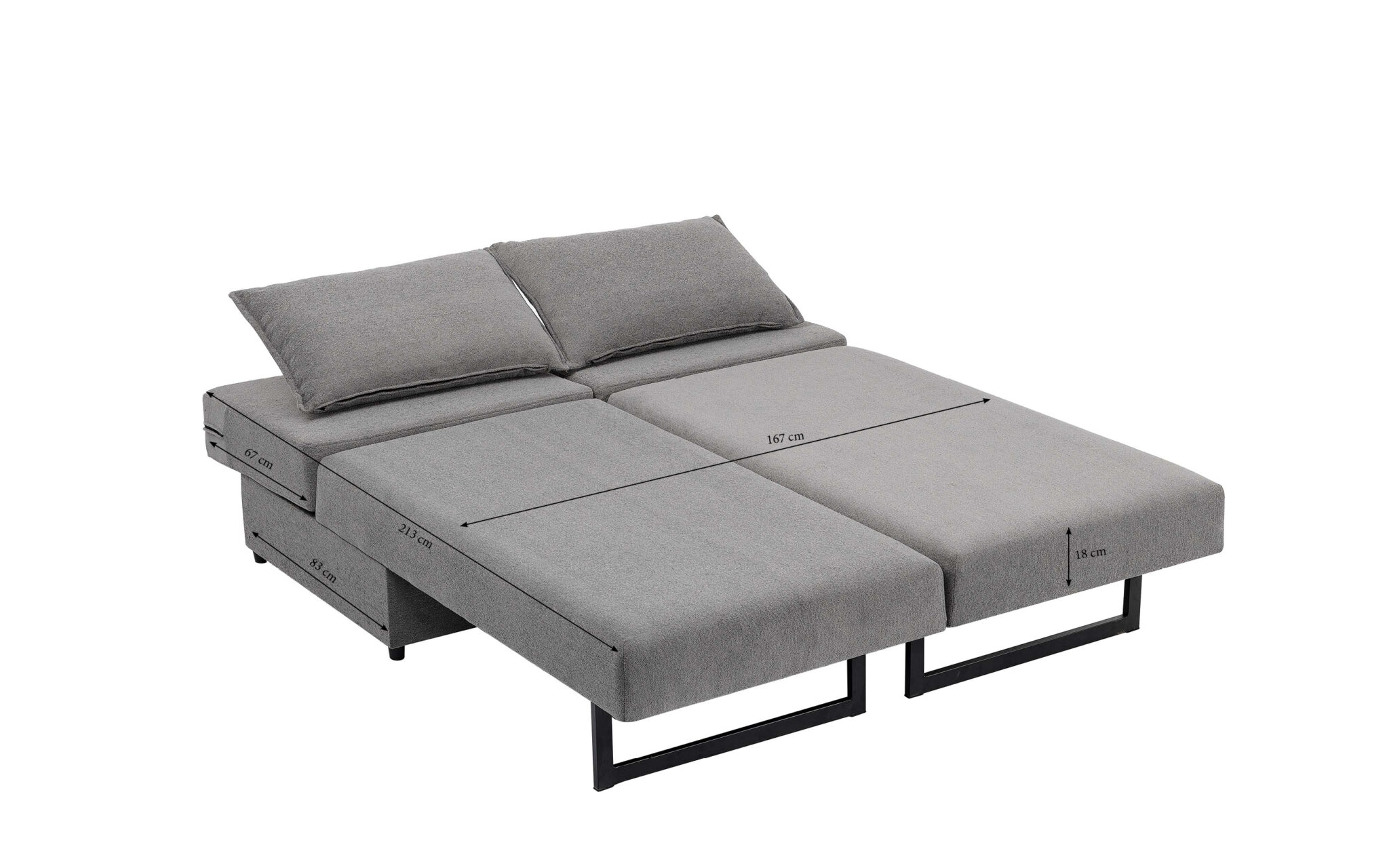 Divano Letto Chaise Longue Furnimart 147 Cm | Velluto A Coste Beige Con 4 Cuscini | Sedia Oversize Da Lettura