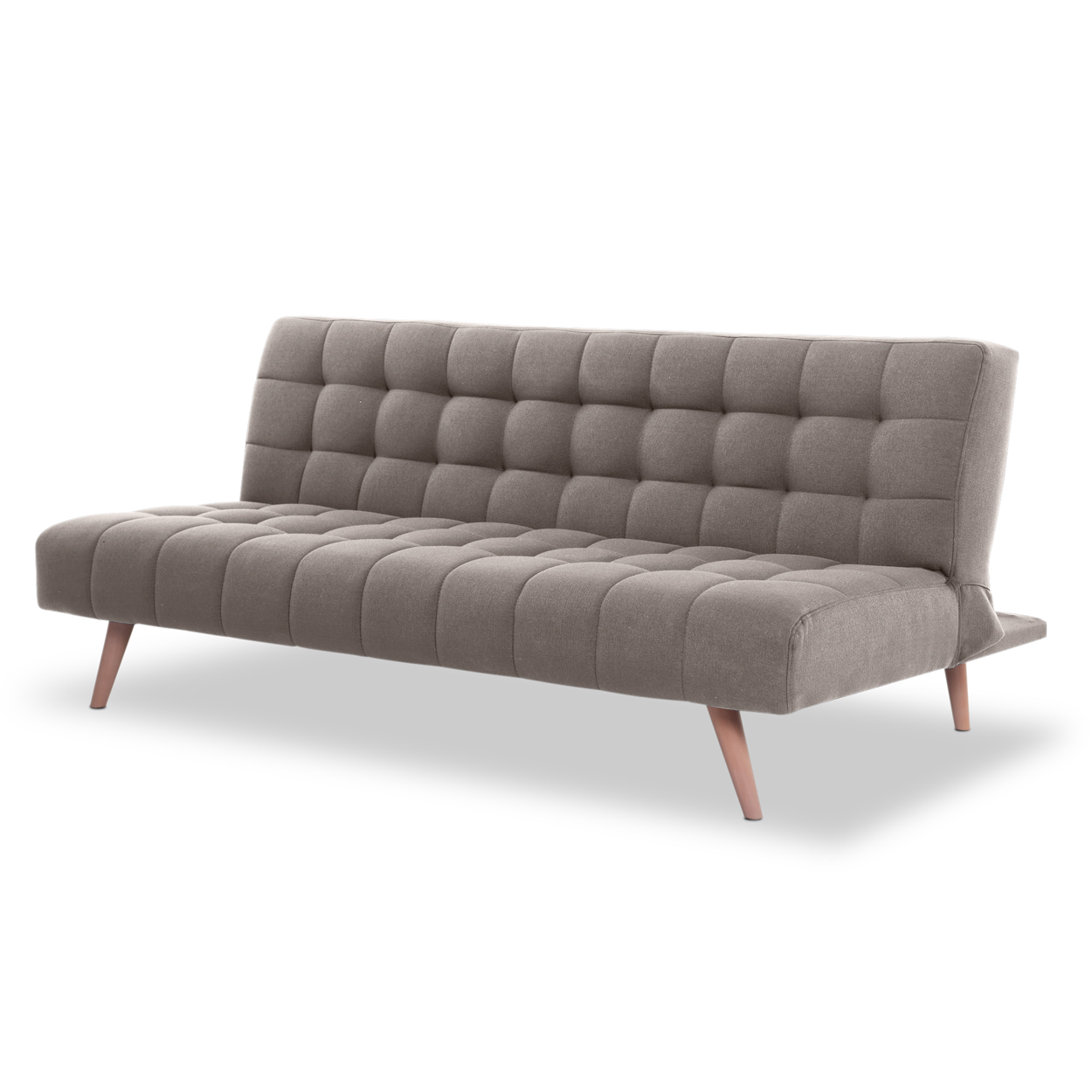 Divano Letto 3 posti clic clac in tessuto | Modello Fordy - 0