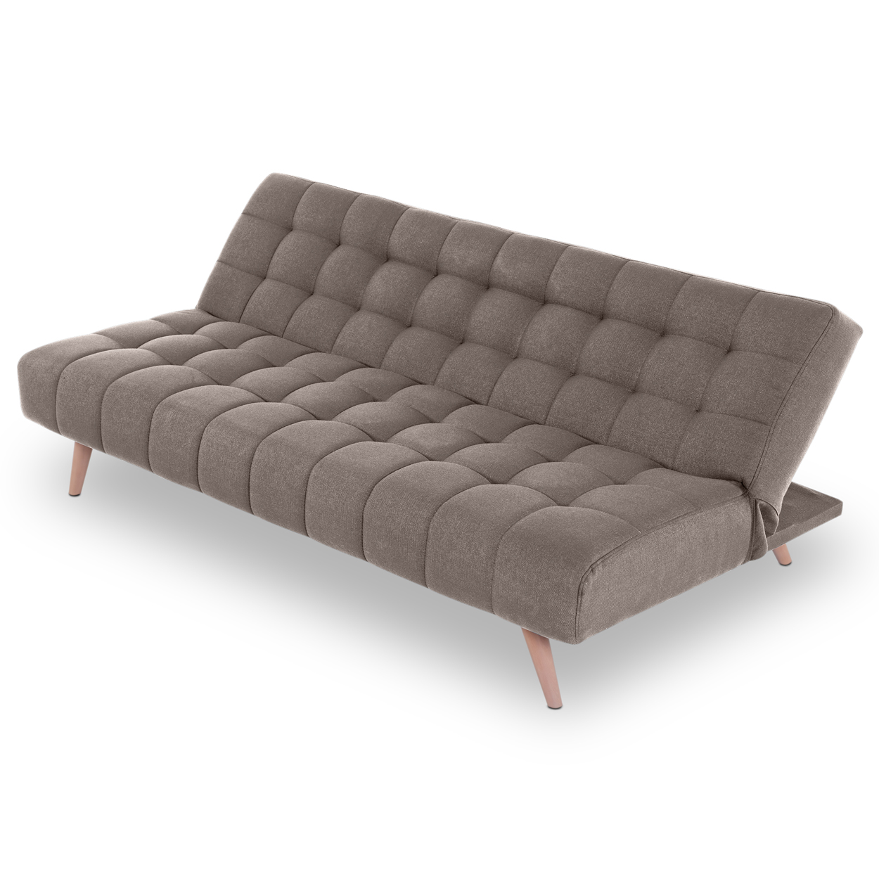 Divano Letto 3 posti clic clac in tessuto | Modello Fordy - 4