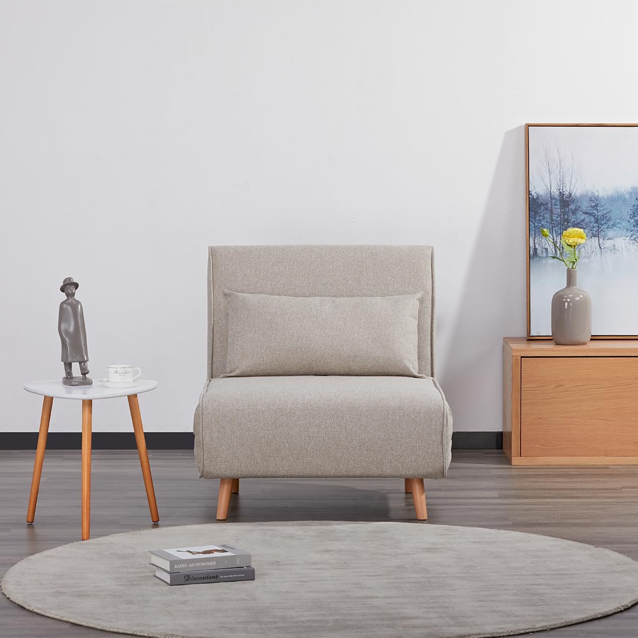 Poltrona Letto trasformabile, Divanetto clic clac Singolo | Foldy - 3