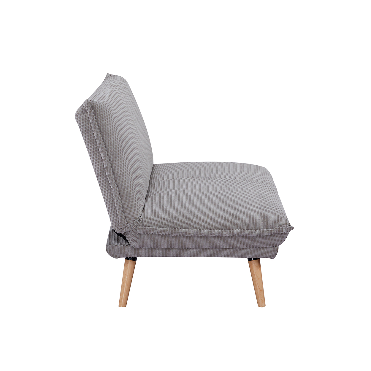 Divano letto 3 posti Clic Clac trasformabile in materasso | Click Velvet Blue - 5 Divano letto 3 posti Clic Clac trasformabile in materasso | Click Velvet Blue - 5