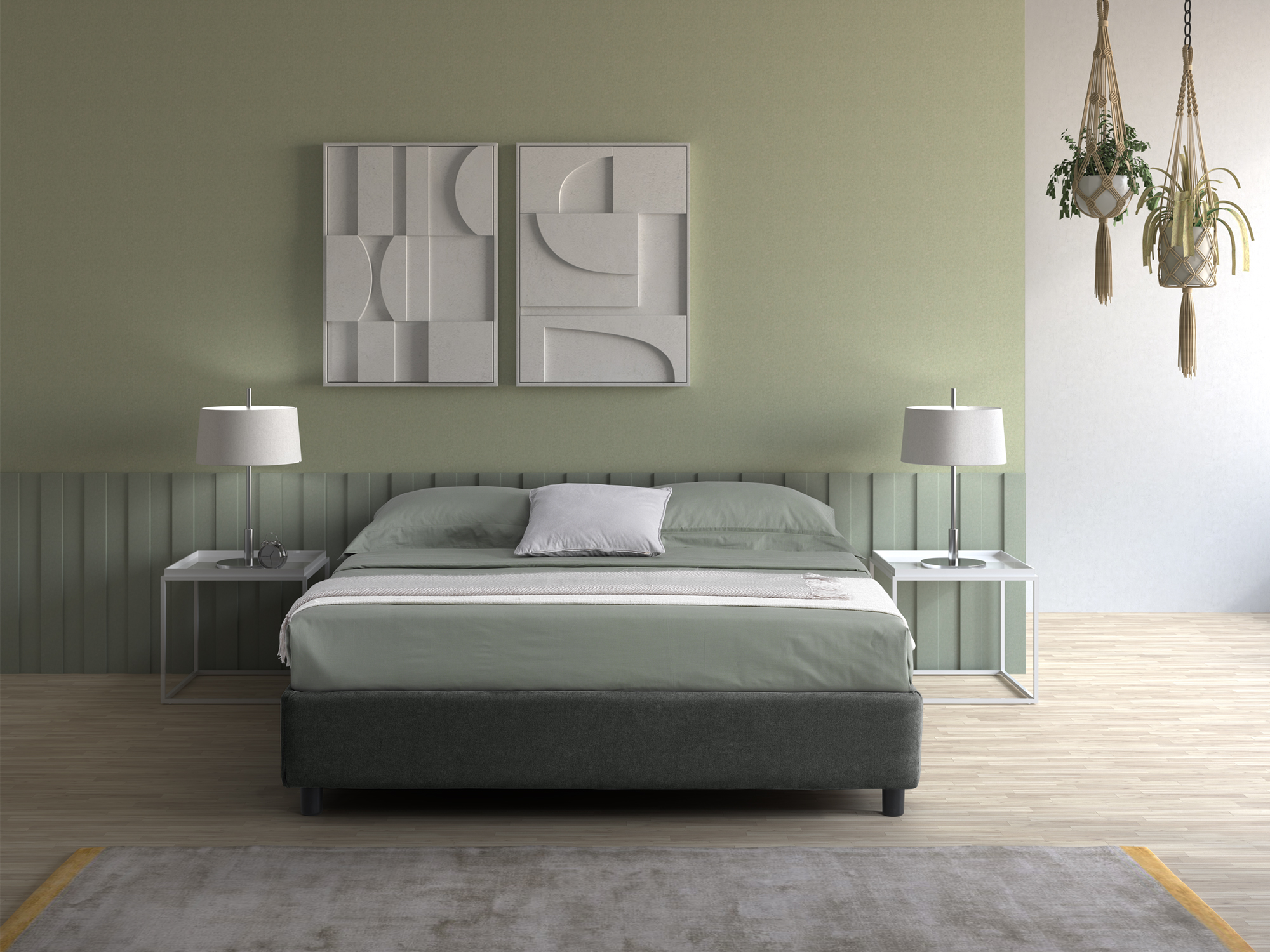 LETTO CONTENITORE LIONE - 1