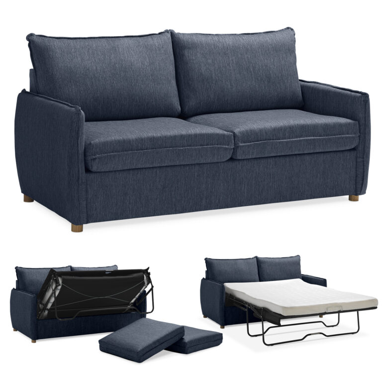 Divano Letto con Materasso Matrimoniale Memory GRACE