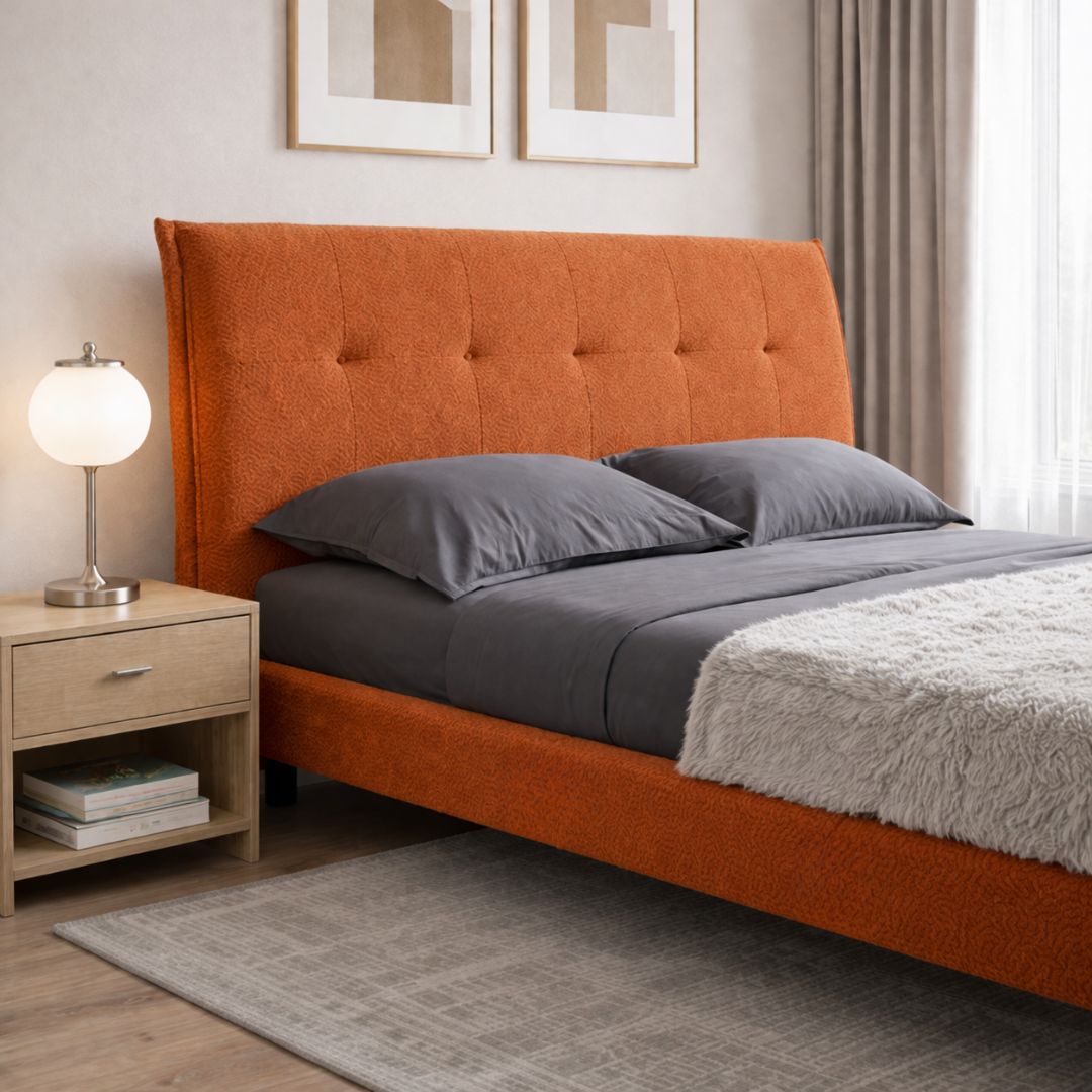 KIT Letto Matrimoniale DALLAS con Materasso FASHION 2.0 - 2