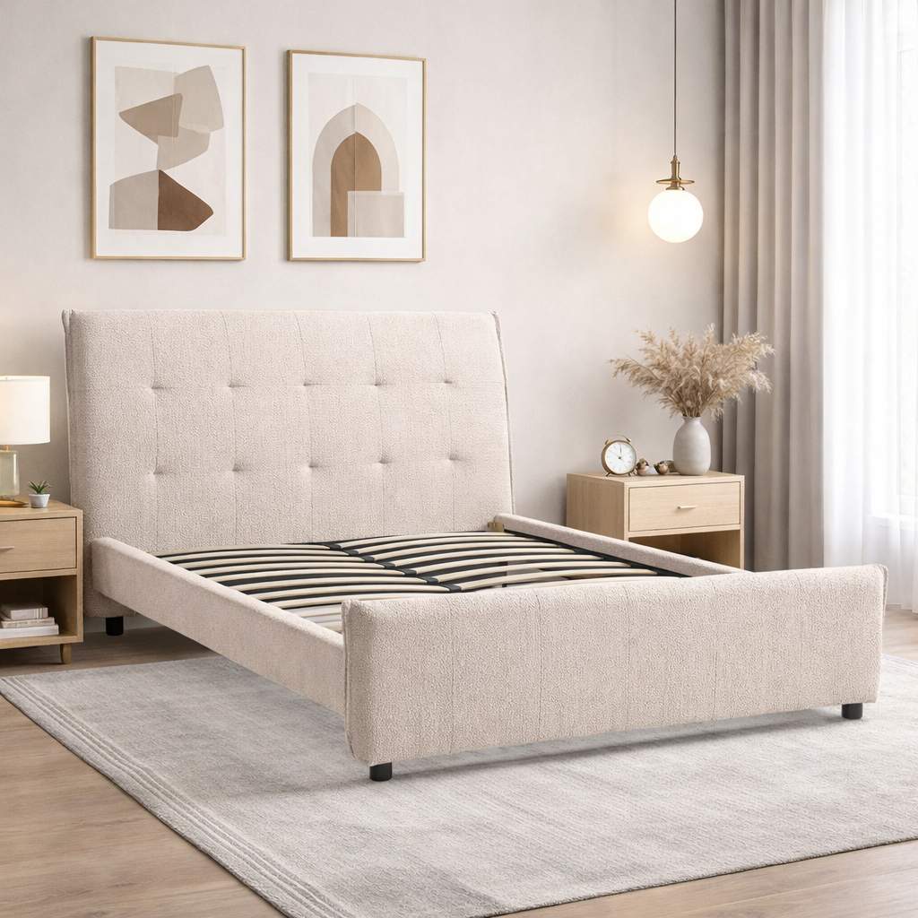 KIT Letto Matrimoniale DALLAS con Materasso FASHION 2.0 - 16