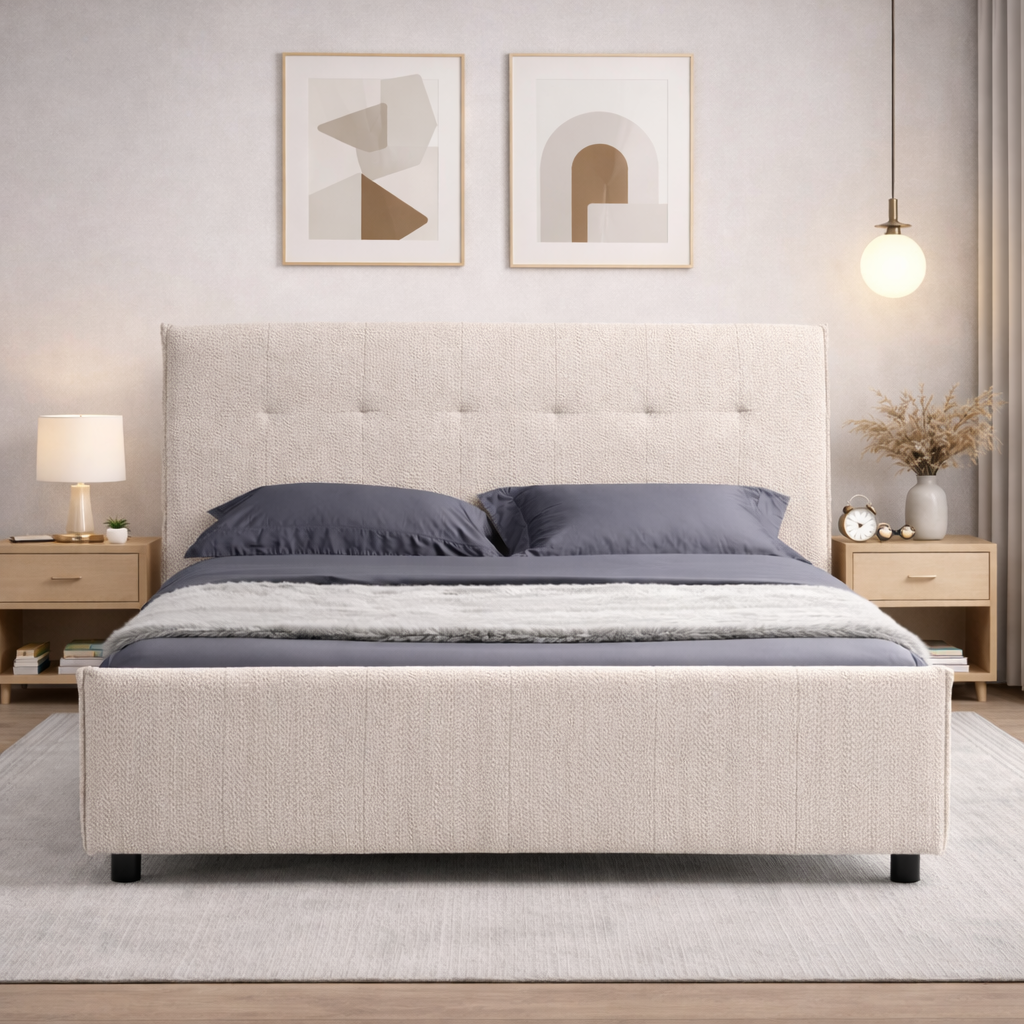 KIT Letto Matrimoniale DALLAS con Materasso FASHION 2.0 - 12