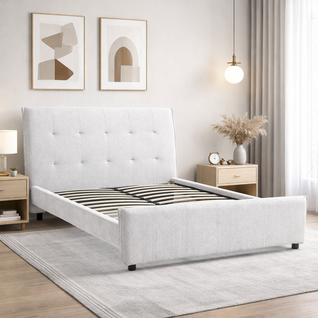 KIT Letto Matrimoniale DALLAS con Materasso FASHION 2.0 - 22