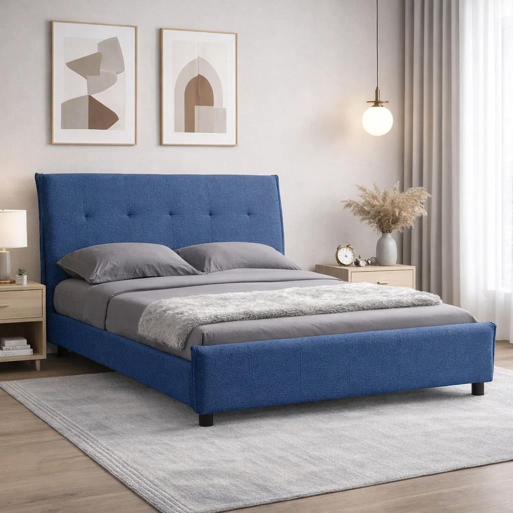 KIT Letto Matrimoniale DALLAS con Materasso FASHION 2.0 - 25