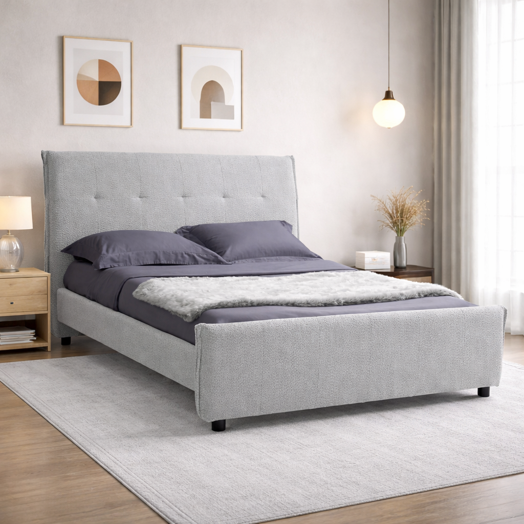 KIT Letto Matrimoniale DALLAS con Materasso FASHION 2.0 - 30