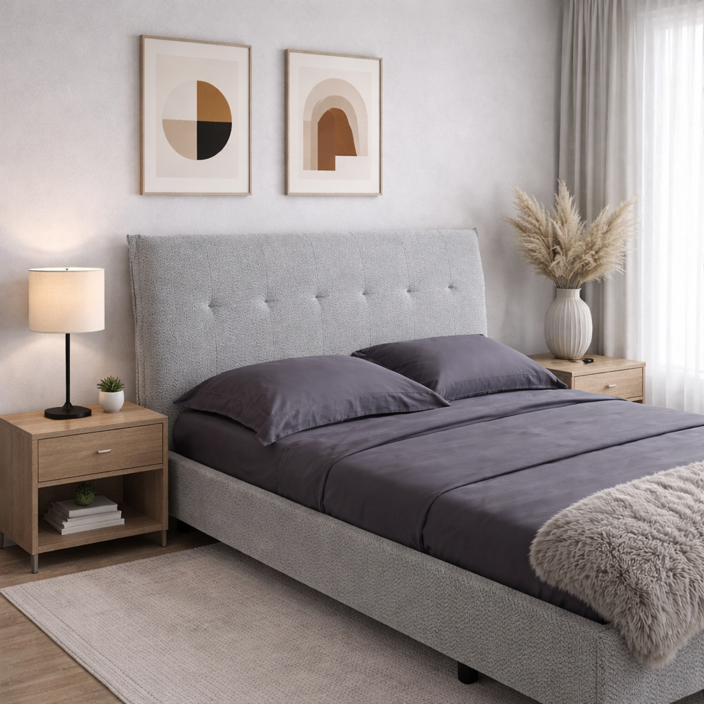 KIT Letto Matrimoniale DALLAS con Materasso FASHION 2.0 - 32