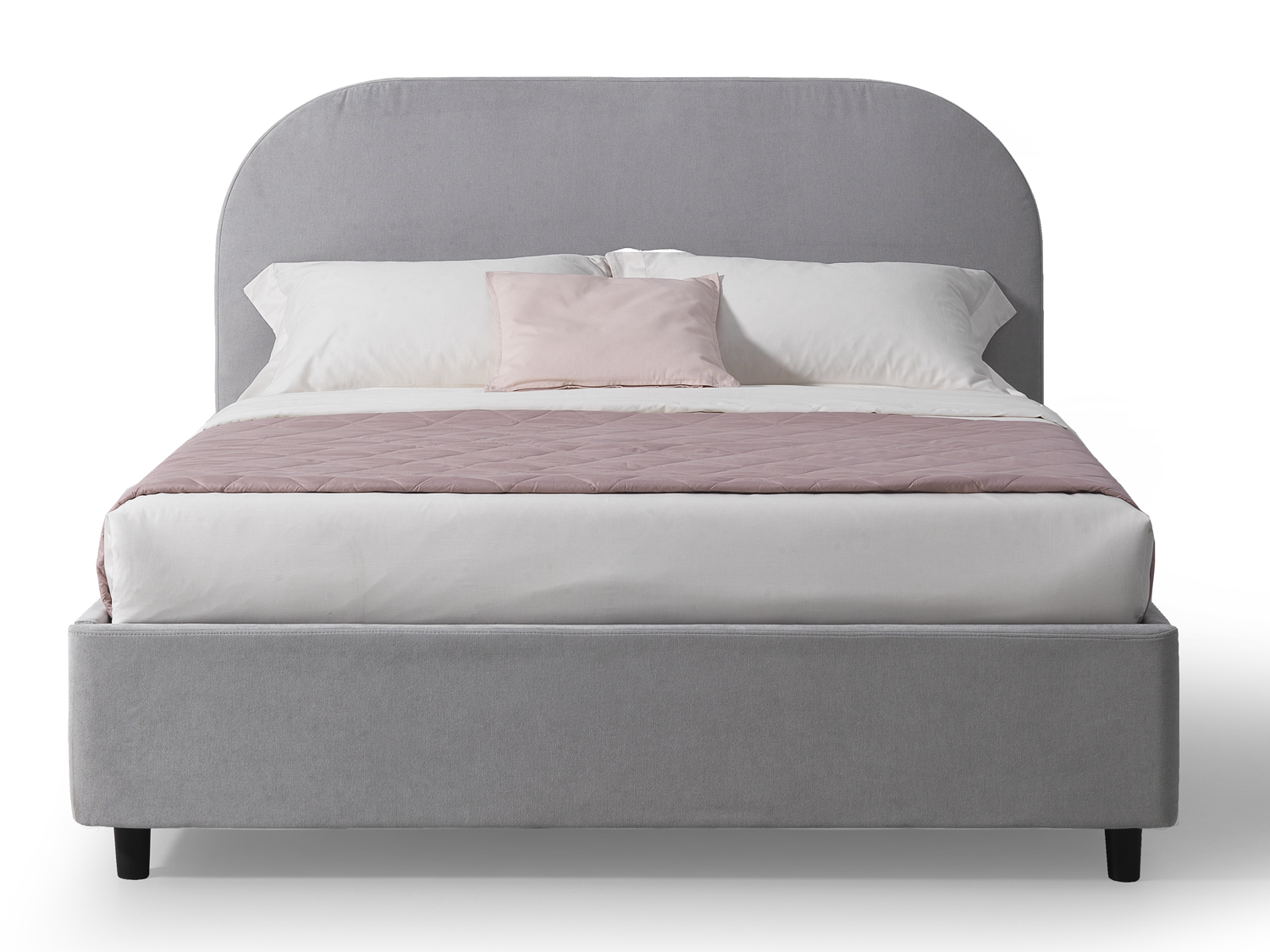 Letto Matrimoniale con Contenitore CADIZ Grigio