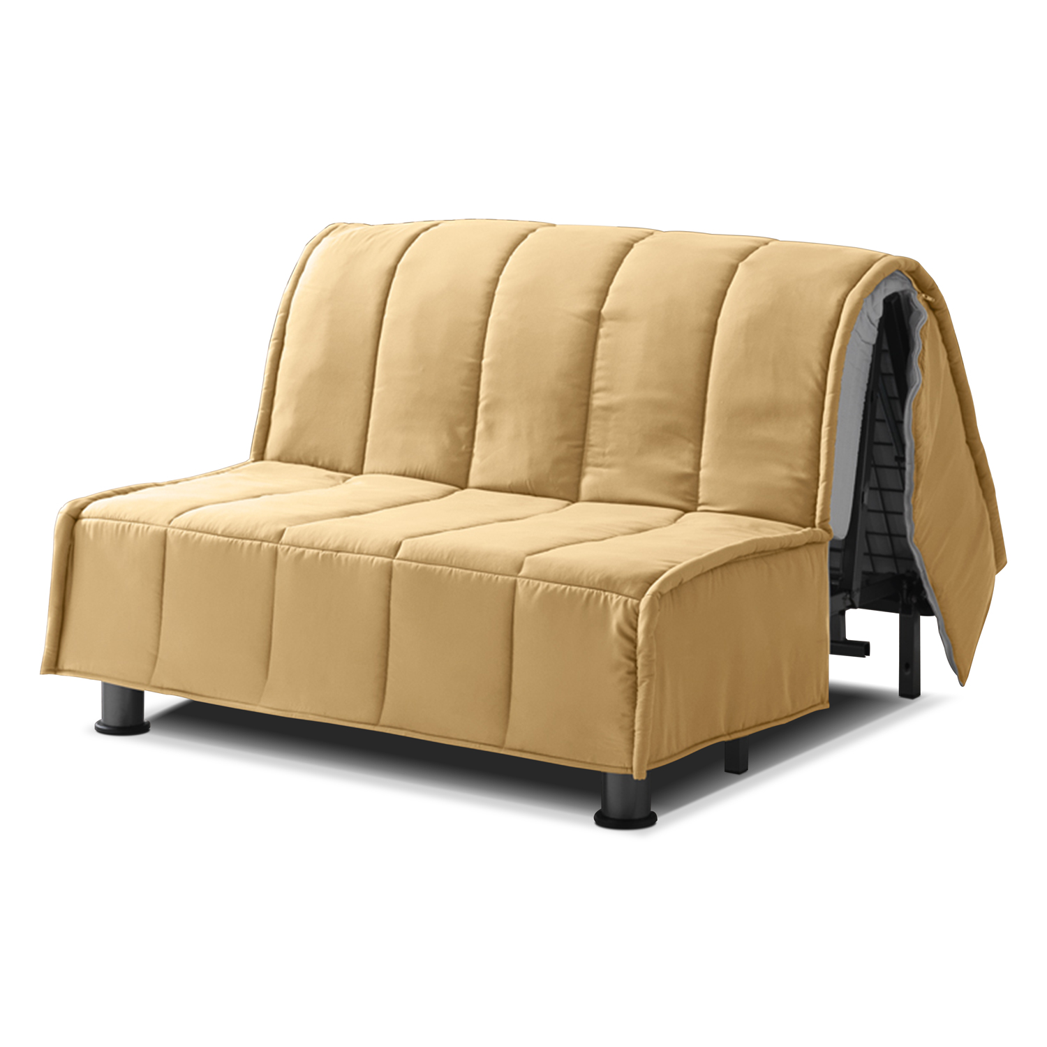Copertura Divano Letto + Cuscini EVENING 120x190 cm Beige