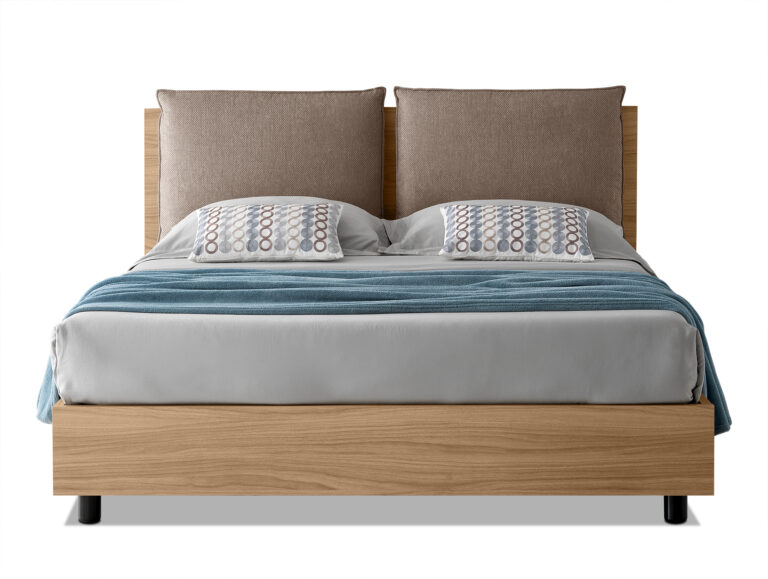 Letto Matrimoniale Contenitore Rovere YORK