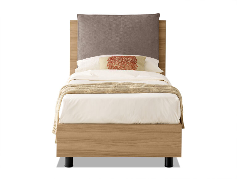 Letto Singolo Contenitore Rovere YORK
