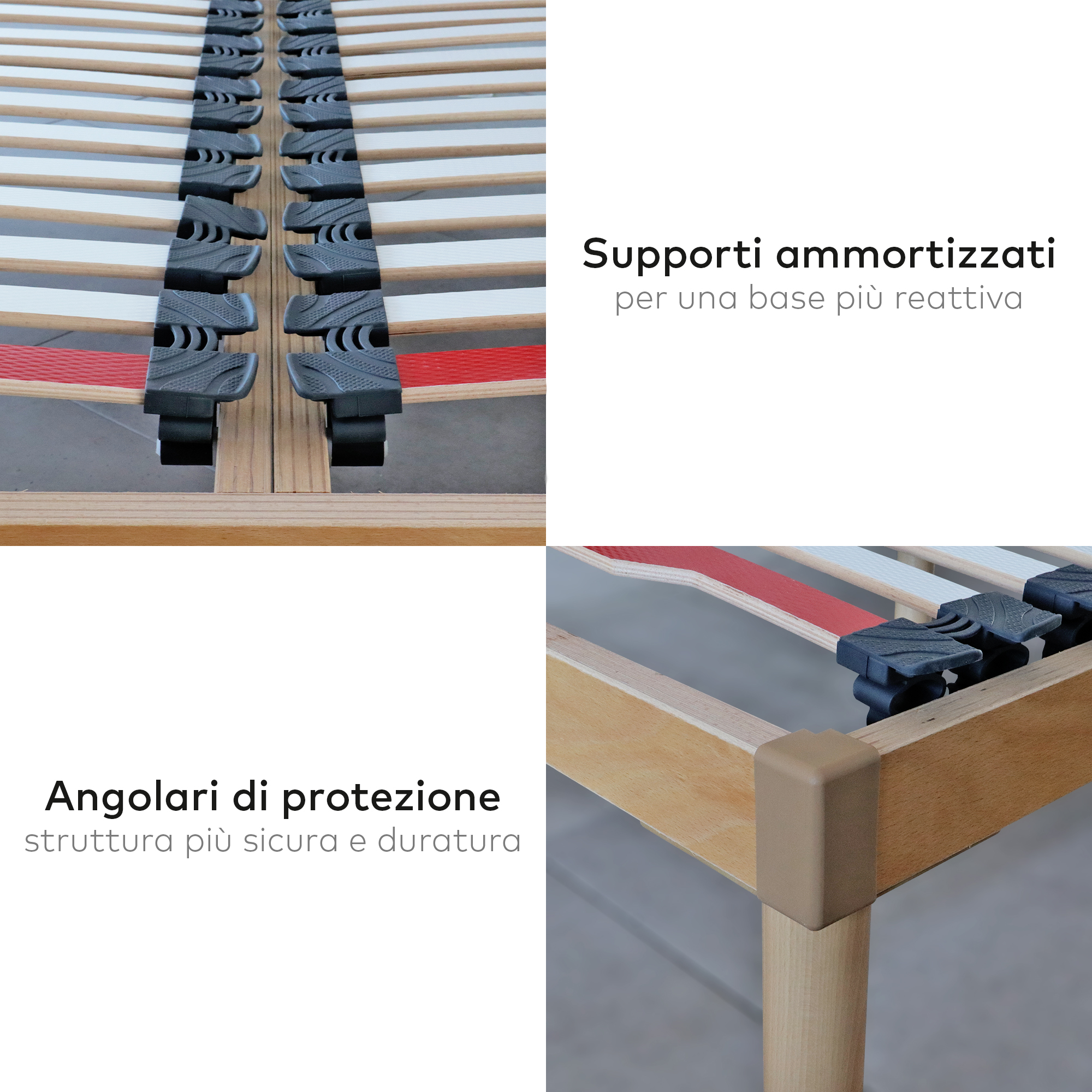 Rete a Doghe in Legno Manuale FUTURA - 4