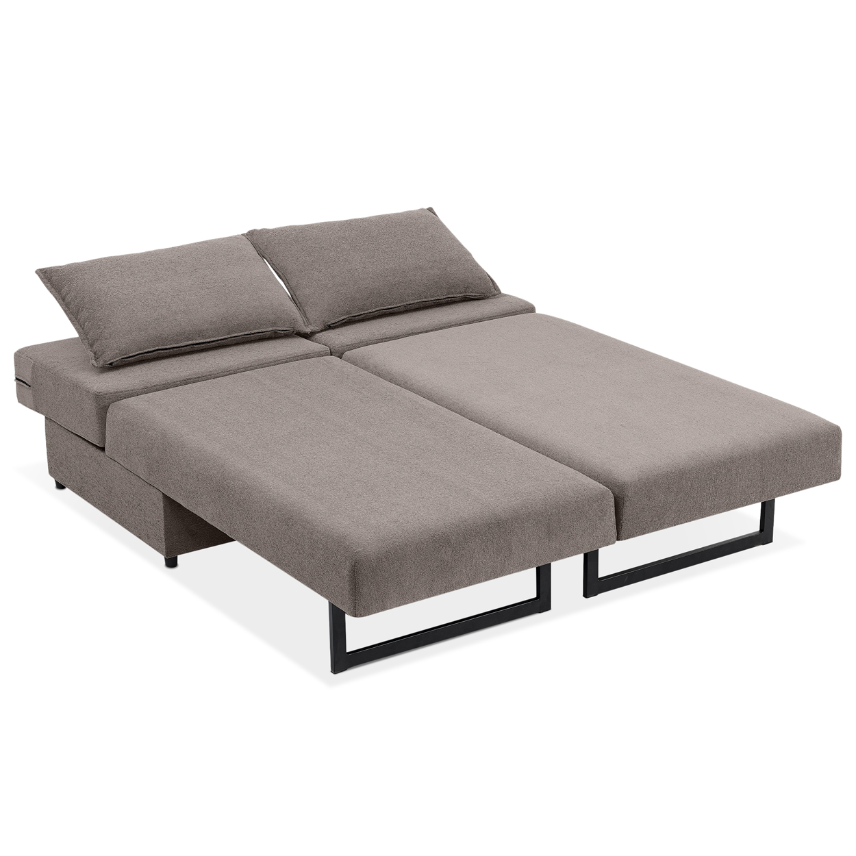 Divano letto chaise longue 3 posti | Angélique - 2