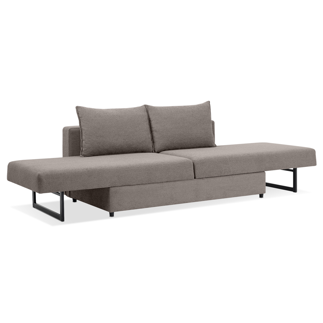 Divano letto chaise longue 3 posti | Angélique - 0