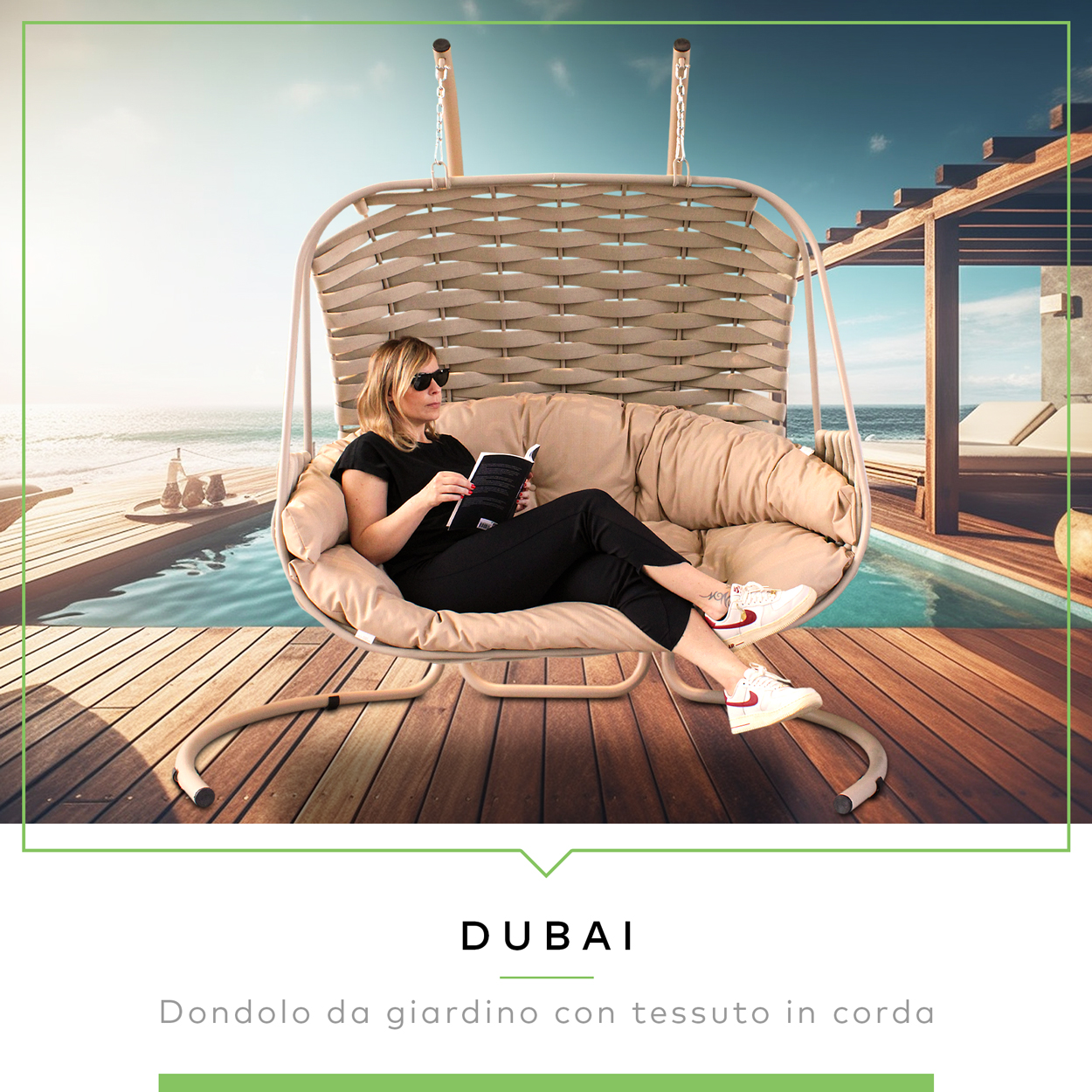 Dondolo 2 Posti DUBAI - 4