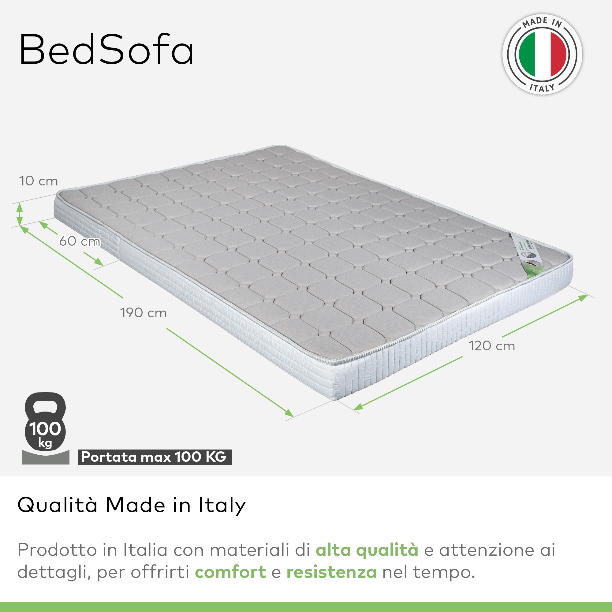 Materasso BED SOFA MEMORY - 9